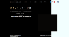 Desktop Screenshot of davekeller.com